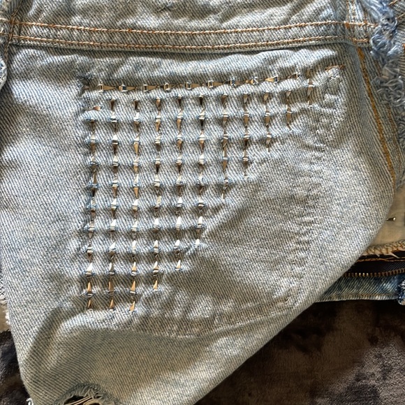 Custom Levi’s. Studded. Will fit size 24-25. See measurements in photos. - Picture 10 of 10